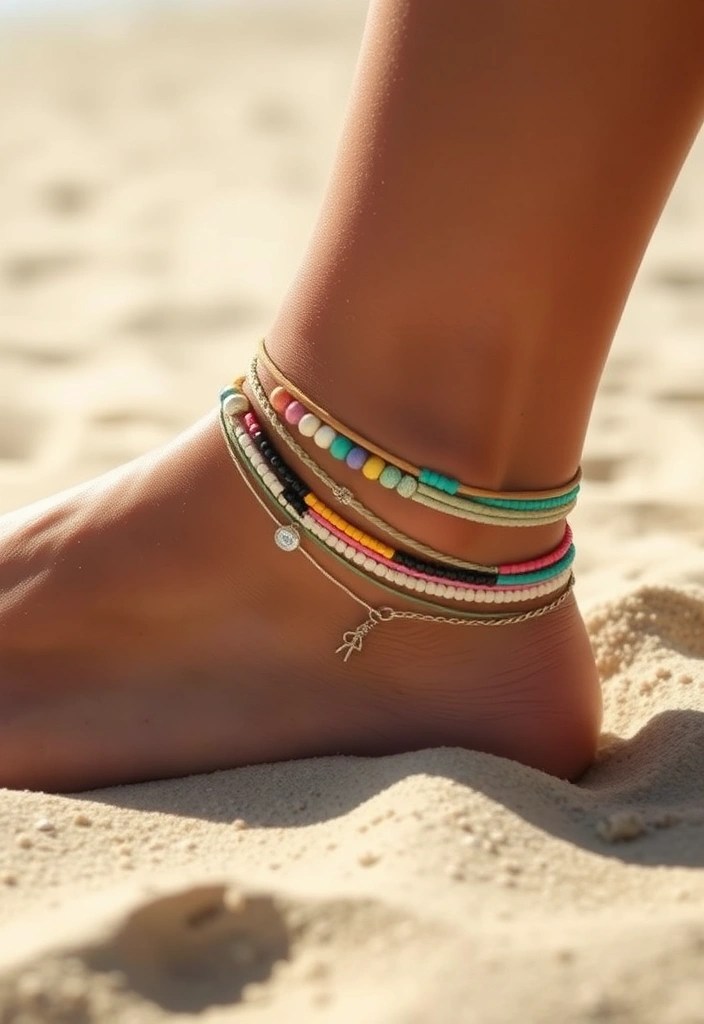 Accessorize Like a Pro: 18 Trendy Accessories You Need in 2025! - 16. Layered Anklets
