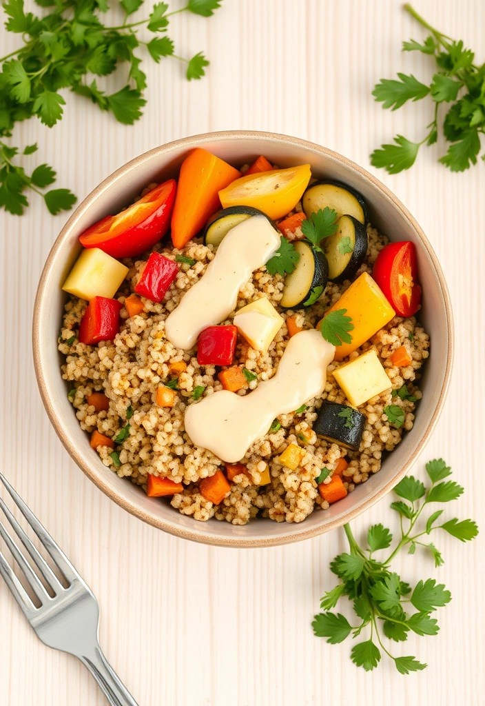 10 Easy Dinner Recipes for February That’ll Save Your Weeknights! - 5. Vegetable Quinoa Bowl