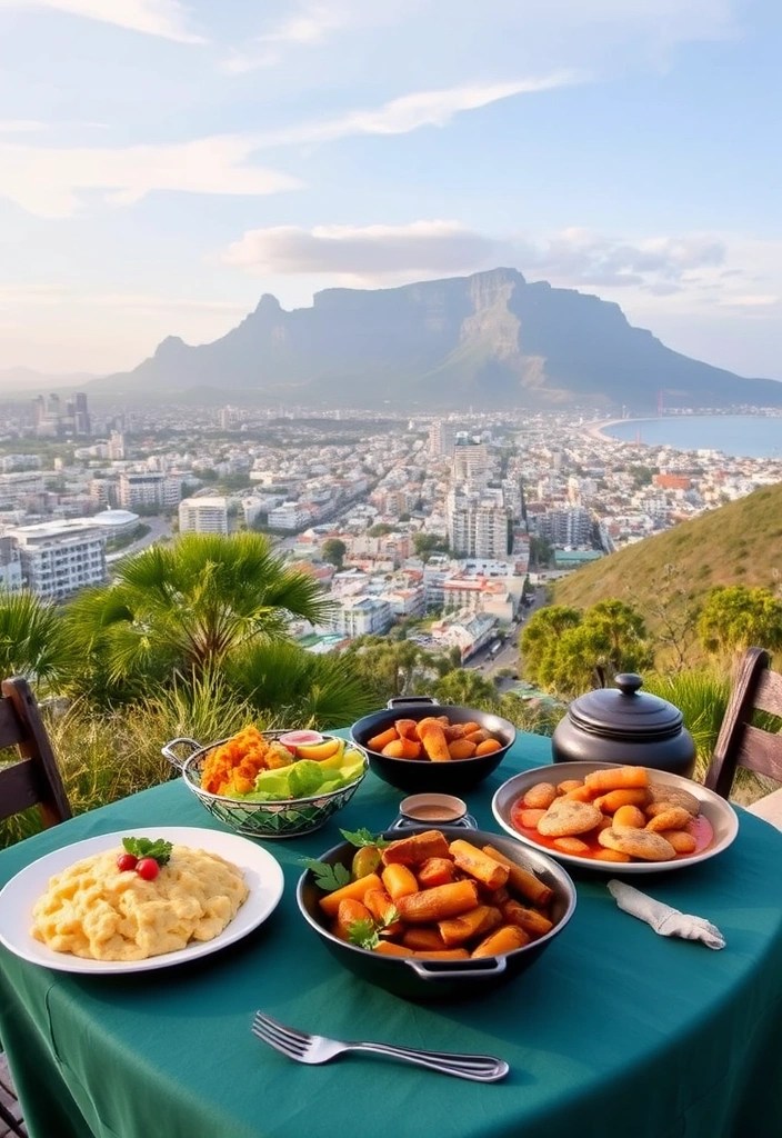 10 Global Food Adventures You Must Experience Before You Die (Number 5 Will Blow Your Mind!) - 10. Experience the Culinary Traditions of South Africa in Cape Town