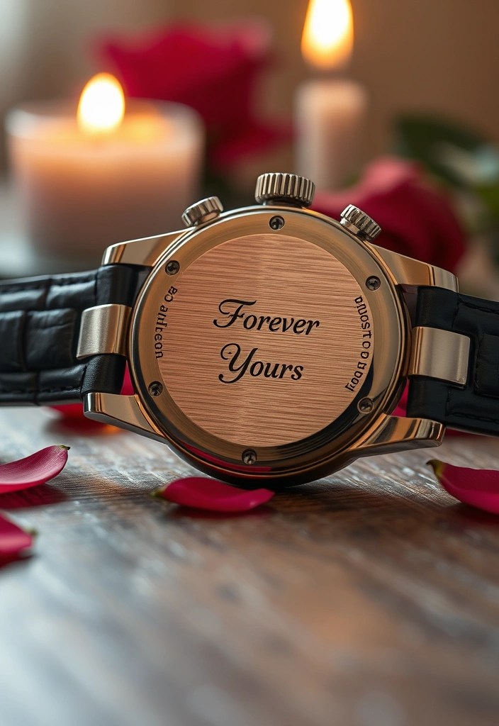10 Personalized Valentine's Day Gifts for Your Boyfriend That He'll Cherish Forever! - 1. Customized Engraved Watch