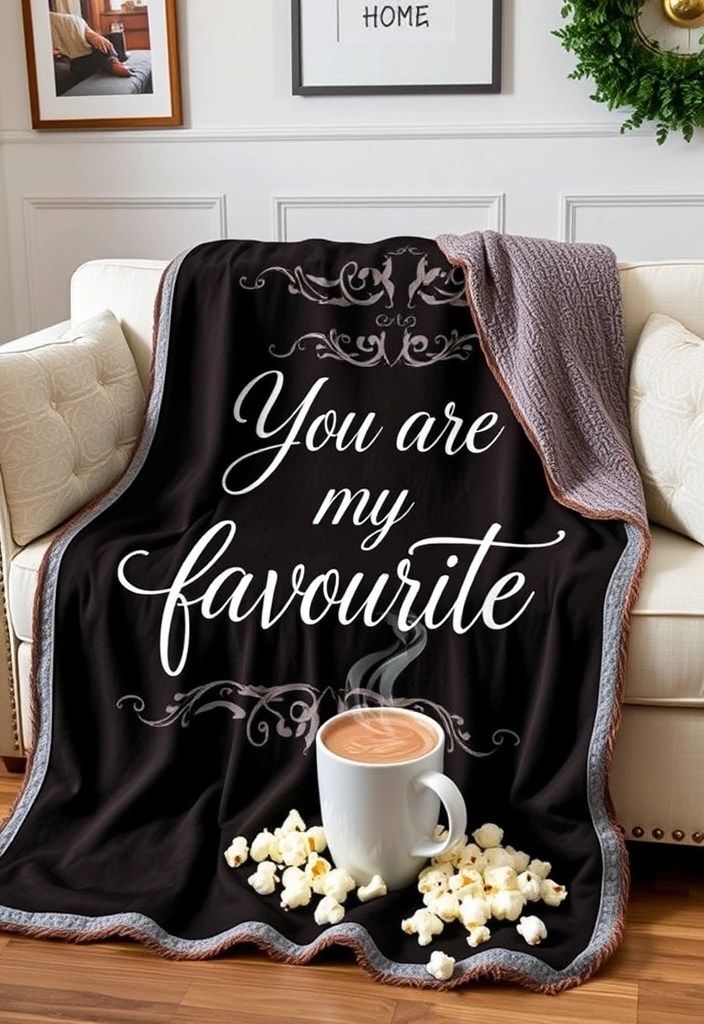 10 Personalized Valentine's Day Gifts for Your Boyfriend That He'll Cherish Forever! - 10. Personalized Blanket