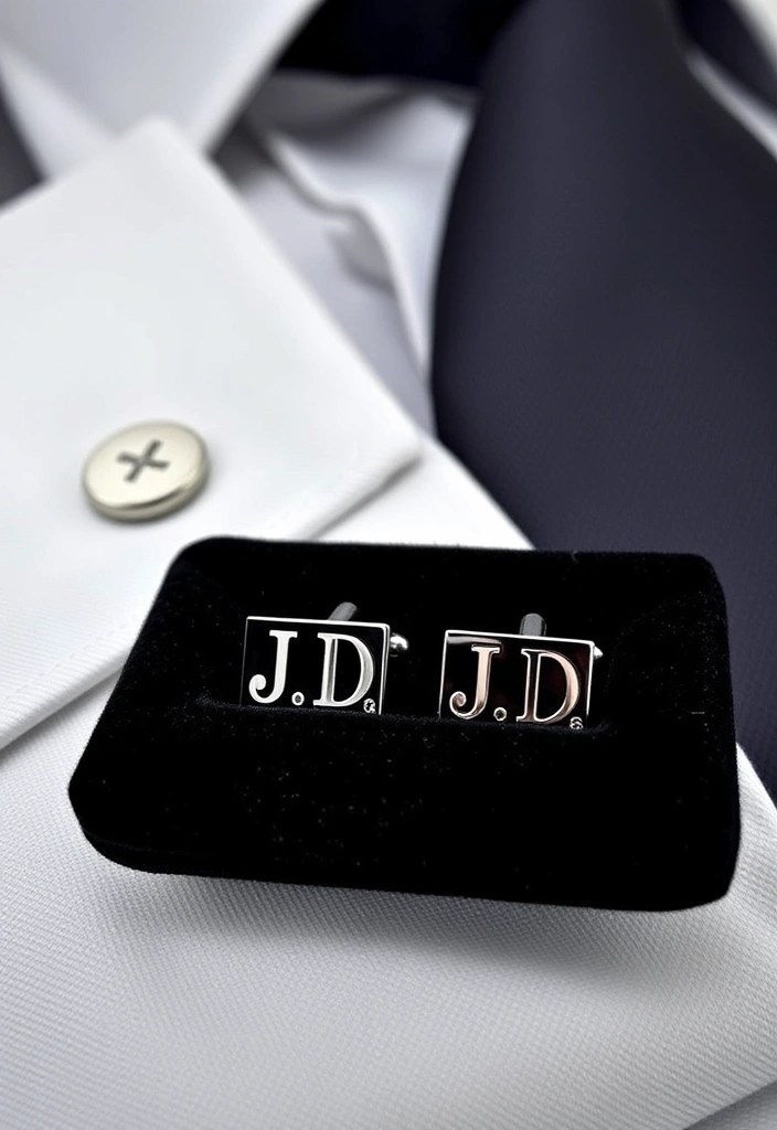 10 Personalized Valentine's Day Gifts for Your Boyfriend That He'll Cherish Forever! - 5. Personalized Cufflinks