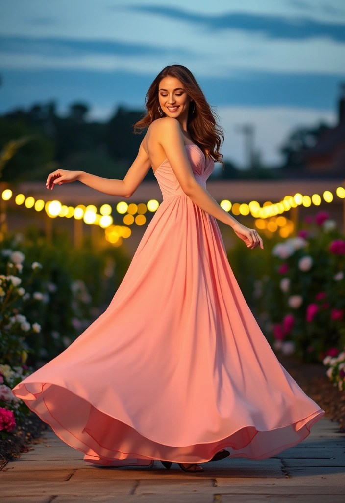 10 Romantic February Outfits Guaranteed to Impress on Date Night (Especially #4!) - 8. Elegant Maxi Dress for a Glamorous Evening