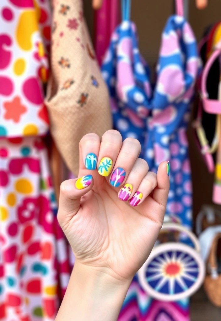 12 Nail Makeover Ideas That Will Make Your Friends Jealous (You Won't Believe #3!) - 11. Tie-Dye Nails