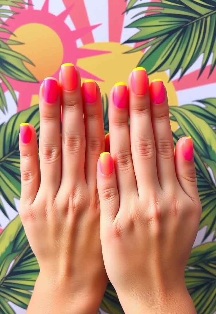 12 Nail Makeover Ideas That Will Make Your Friends Jealous (You Won't Believe #3!) - 3. Neon Ombre