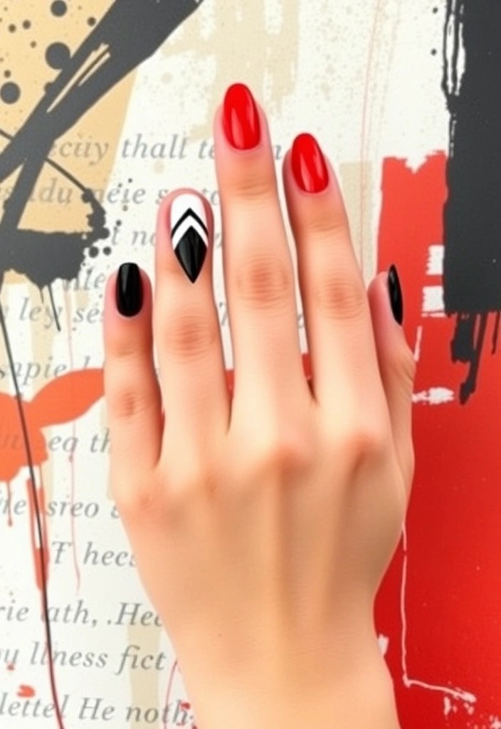 12 Nail Makeover Ideas That Will Make Your Friends Jealous (You Won't Believe #3!) - 5. Geometric Patterns