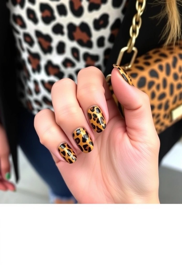 12 Nail Makeover Ideas That Will Make Your Friends Jealous (You Won't Believe #3!) - 8. Animal Print