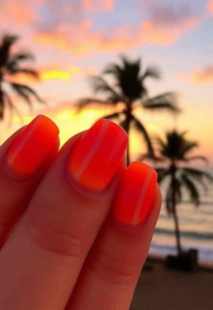 12 Stunning Summer Nail Art Ideas That'll Have You Booking Your Next Beach Trip! - 4. Sunset Gradient