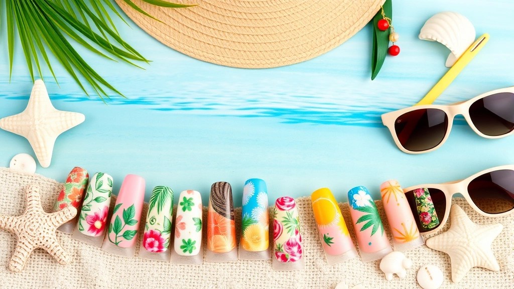 12 Stunning Summer Nail Art Ideas That'll Have You Booking Your Next Beach Trip!
