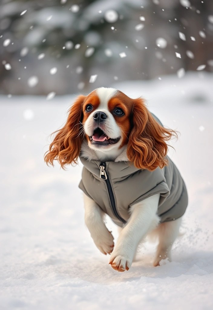 18 Must-Have Dress Up Accessories for Your King Charles Spaniel (They'll Love #11!) - 10. Warm Winter Coats