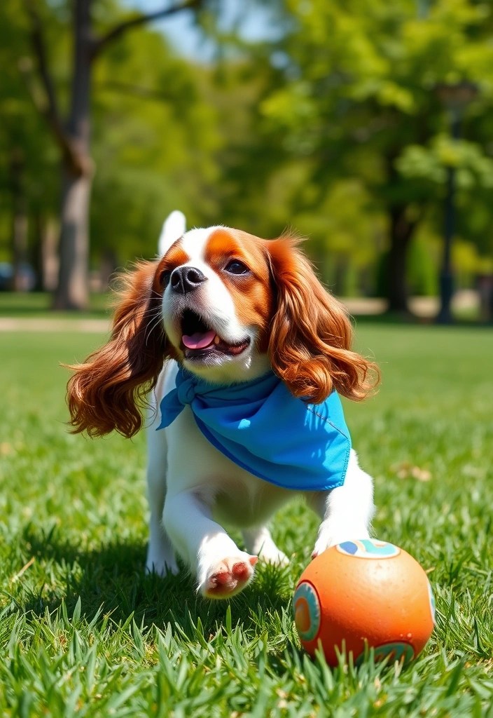 18 Must-Have Dress Up Accessories for Your King Charles Spaniel (They'll Love #11!) - 5. Playful Bandanas