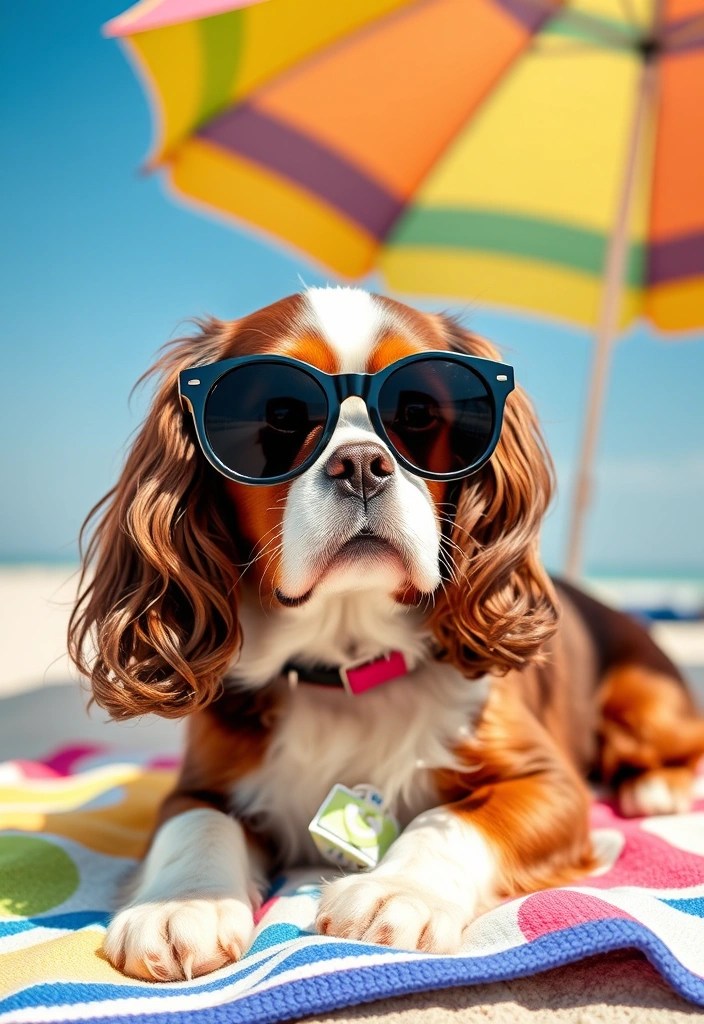 18 Must-Have Dress Up Accessories for Your King Charles Spaniel (They'll Love #11!) - 6. Cute Sunglasses