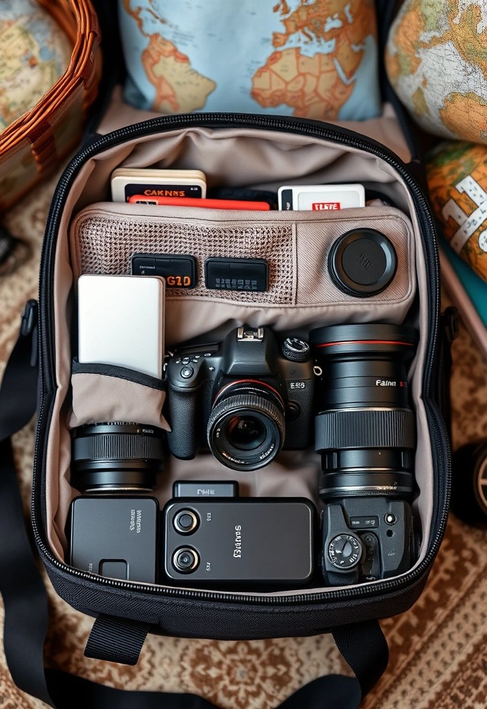 18 Stunning Travel Photography Tips That Will Make Your Friends Jealous (Wait Until You See #5!) - 17. Keep Your Gear Organized