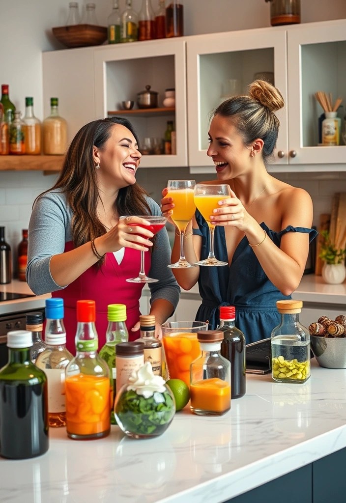 18 Unique Date Night Ideas That Will Make You Go 'Wow!' (Especially #9!) - 18. Create Your Own Cocktail Night