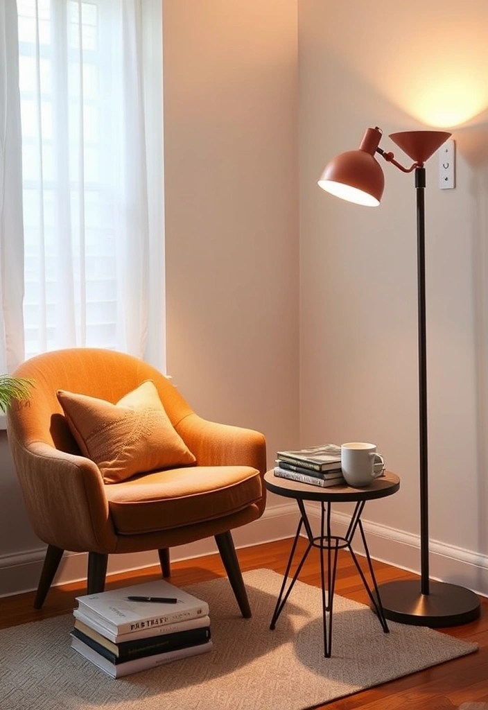 20 Stunning Budget Minimalist Decor Ideas for Your Living Room (Wait Until You See #12!) - 15. A Cozy Reading Nook