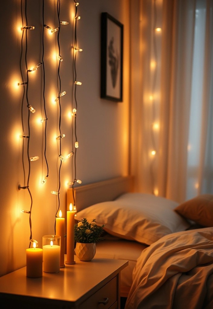 21 Cozy Minimalist Bedroom Ideas That Won't Break the Bank (You’ll Love #13!) - 16. Soft Lighting Options