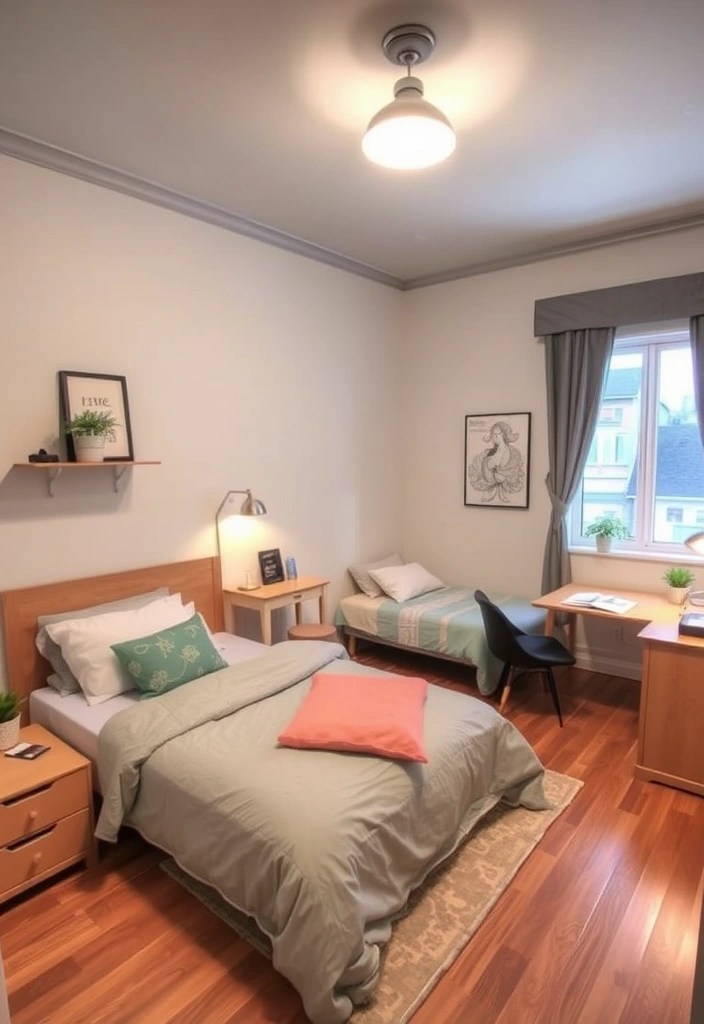 21 Cozy Minimalist Bedroom Ideas That Won't Break the Bank (You’ll Love #13!) - 21. Create Zones