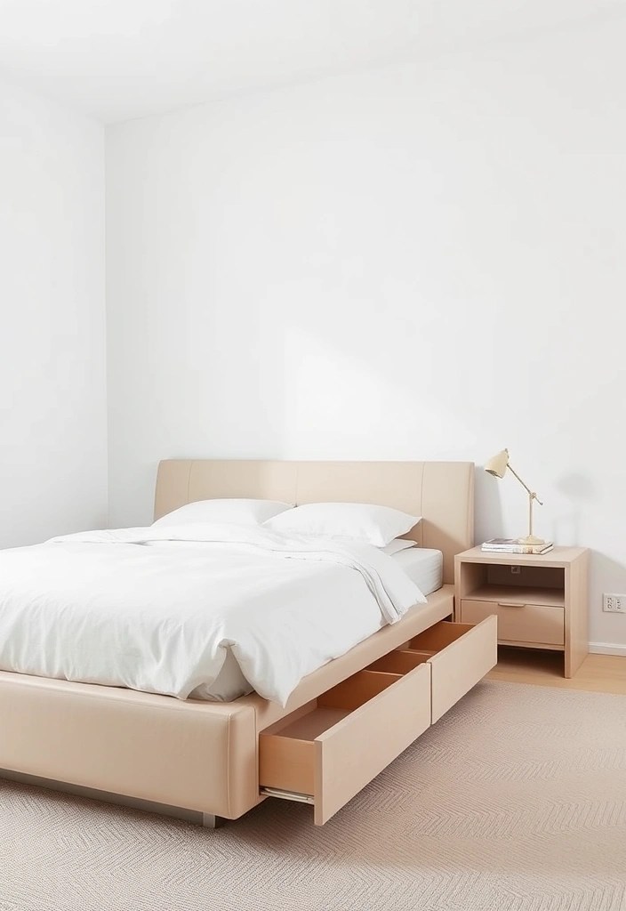 21 Cozy Minimalist Bedroom Ideas That Won't Break the Bank (You’ll Love #13!) - 3. Minimalist Furniture Choices