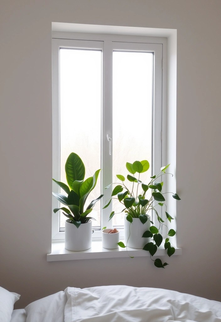 21 Cozy Minimalist Bedroom Ideas That Won't Break the Bank (You’ll Love #13!) - 8. Indoor Plants